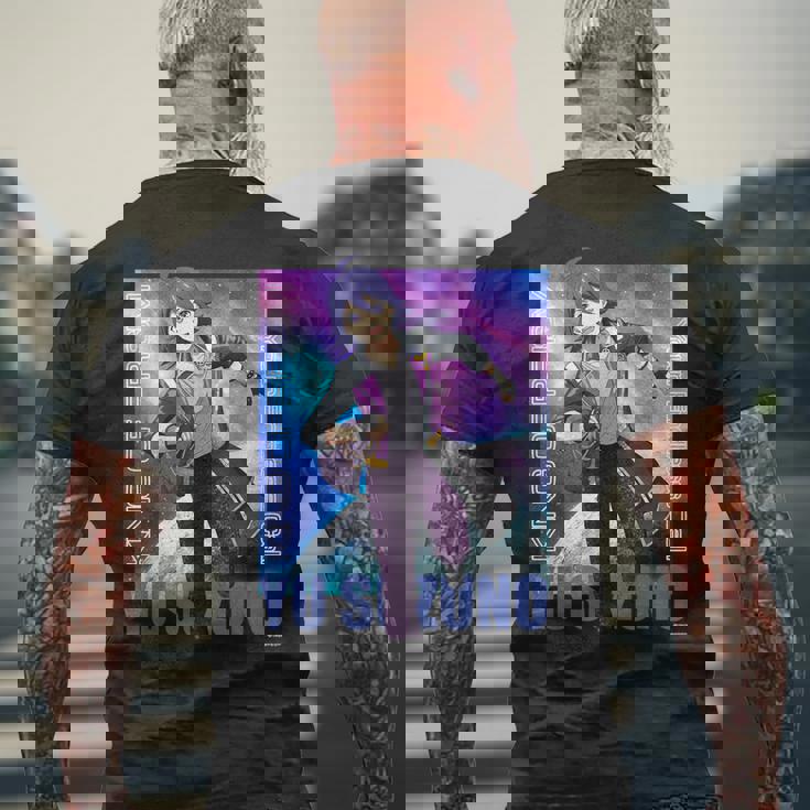 King Of Prism-Your Endless Call- キービジュアル ユウ メンズTシャツ バックプリント 高齢者への贈り物