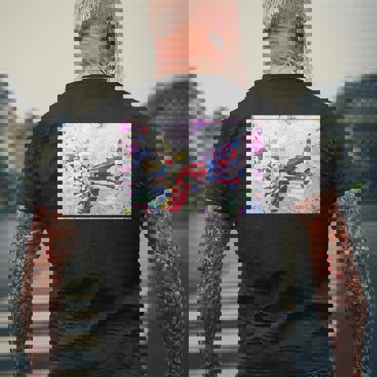 King Of Prism シン＆ルヰbirthday デザインj メンズTシャツ バックプリント 高齢者への贈り物