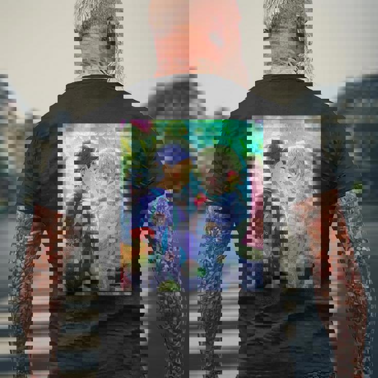 King Of Prism シン＆ルヰbirthday デザインk メンズTシャツ バックプリント 高齢者への贈り物