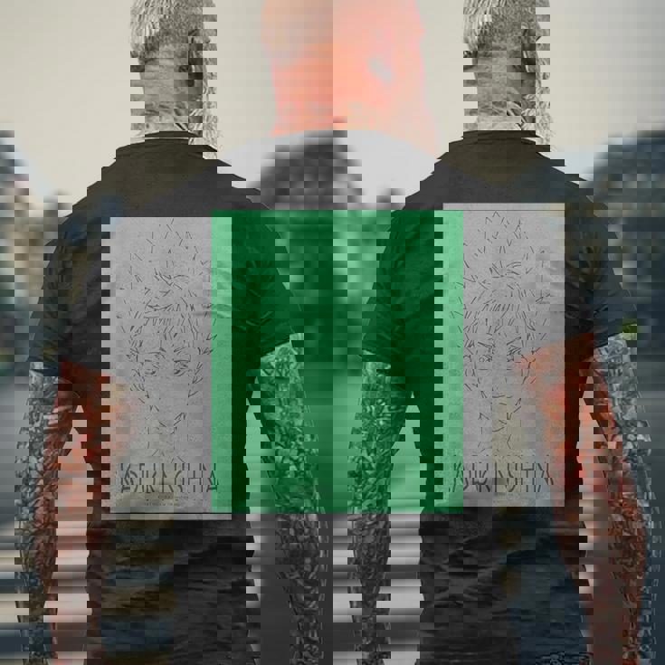 King Of Prism フェイスシリーズ 仁科カヅキ メンズTシャツ バックプリント 高齢者への贈り物