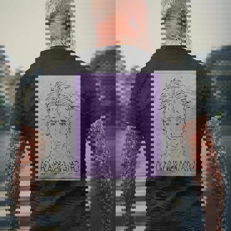 King Of Prism フェイスシリーズ 大和アレクサンダー メンズTシャツ バックプリント 高齢者への贈り物