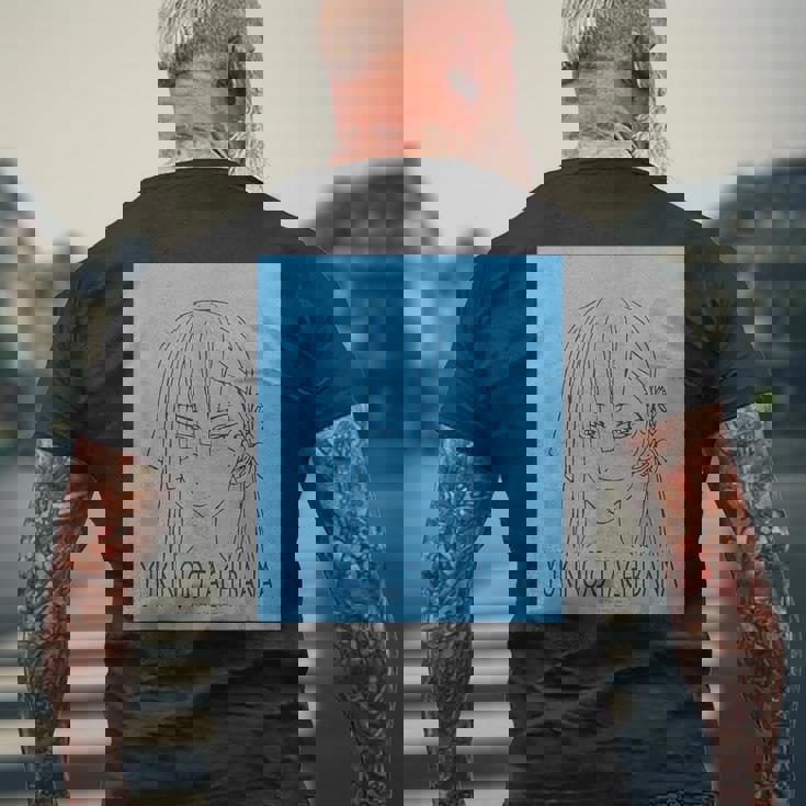 King Of Prism フェイスシリーズ 太刀花ユキノジョウ メンズTシャツ バックプリント 高齢者への贈り物