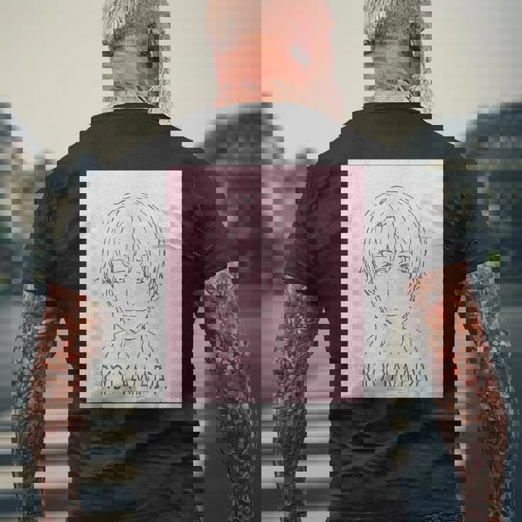 King Of Prism フェイスシリーズ 山田リョウ メンズTシャツ バックプリント 高齢者への贈り物