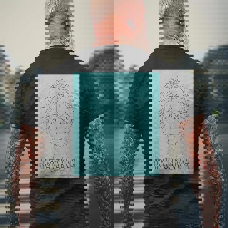 King Of Prism フェイスシリーズ 鷹梁ミナト メンズTシャツ バックプリント 高齢者への贈り物