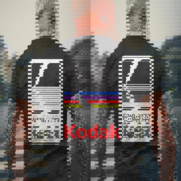 Kodak ビンテージロゴによる商品 メンズTシャツ バックプリント 高齢者への贈り物