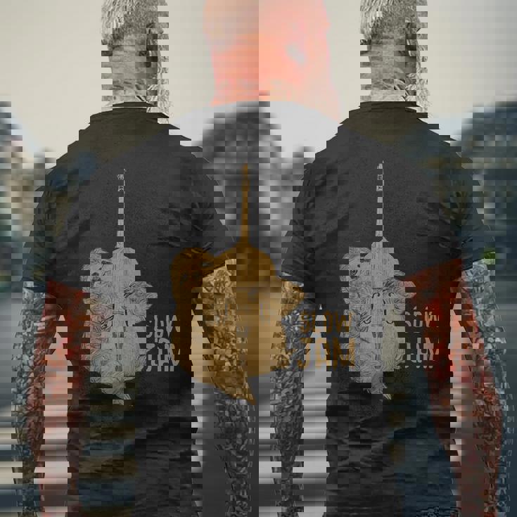 Lazy メンズ レディース ナマケモノ ギフト メンズTシャツ バックプリント 高齢者への贈り物