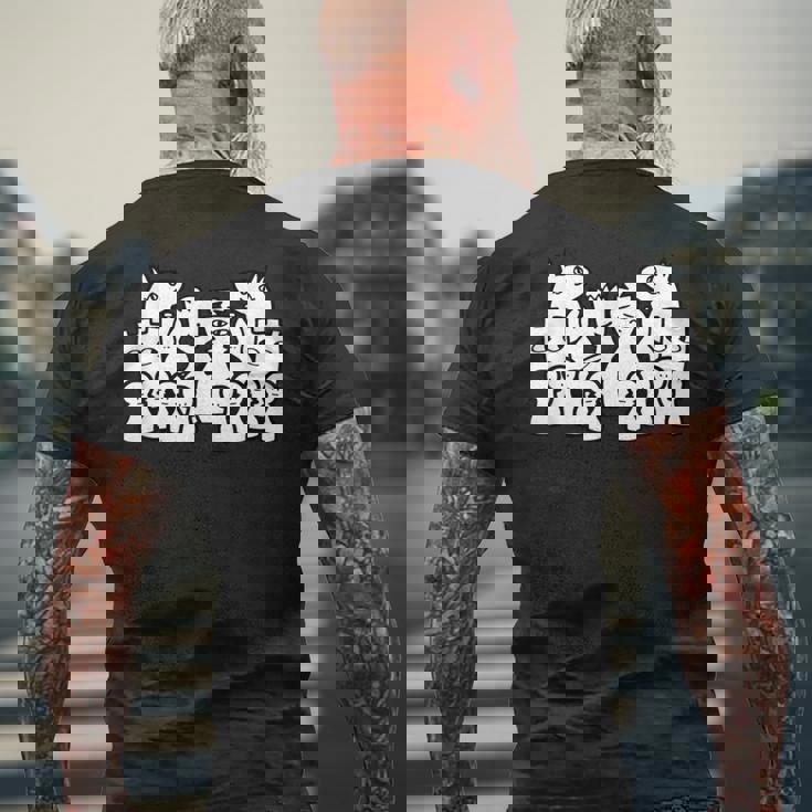 Lichess Merch チェスボードピース ファミリーファニー メンズTシャツ バックプリント 高齢者への贈り物