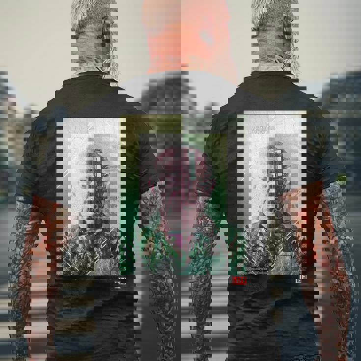 Life Picture Collection _ パブロ ピカソ1 メンズTシャツ バックプリント 高齢者への贈り物