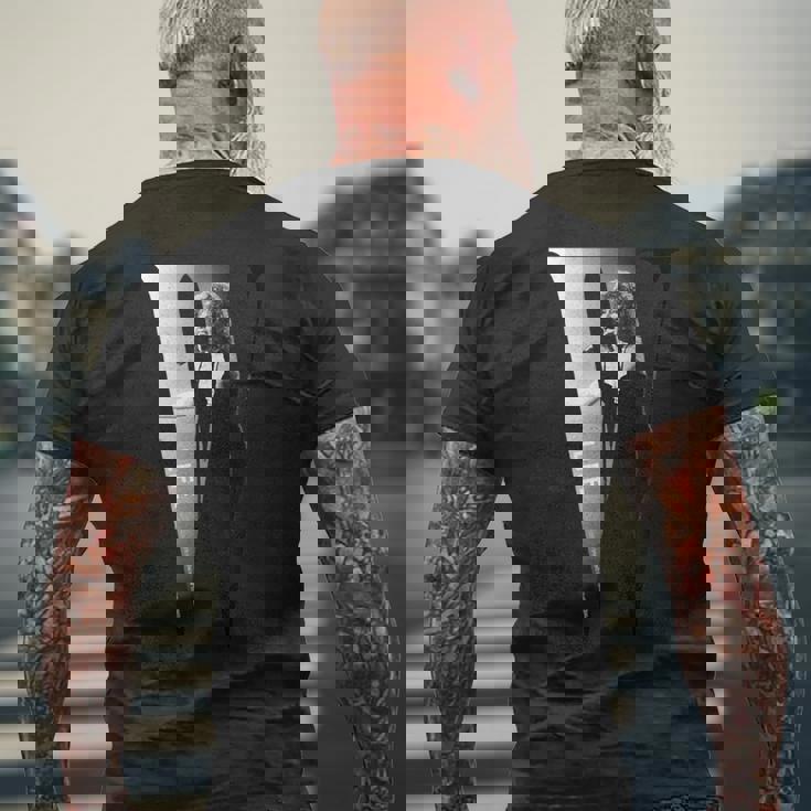 Life Picture Collection _ ホイットニー ヒューストン1 メンズTシャツ バックプリント 高齢者への贈り物