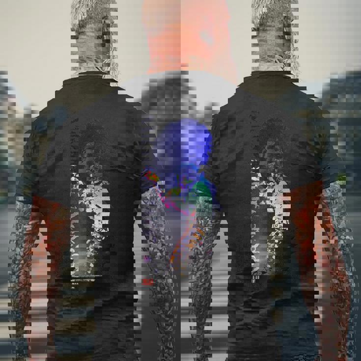 Life Picture Collection _ マイケル ジャクソン2 メンズTシャツ バックプリント 高齢者への贈り物