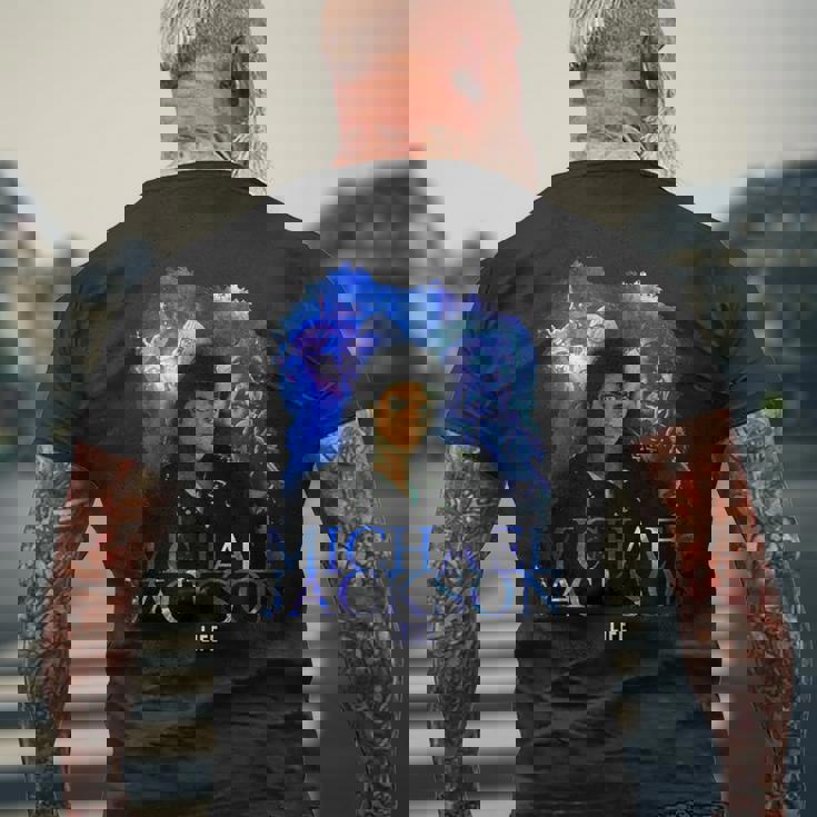 Life Picture Collection _ マイケル ジャクソン5 メンズTシャツ バックプリント 高齢者への贈り物