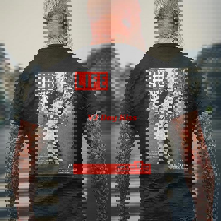 Life Picture Collection キス（1） メンズTシャツ バックプリント 高齢者への贈り物