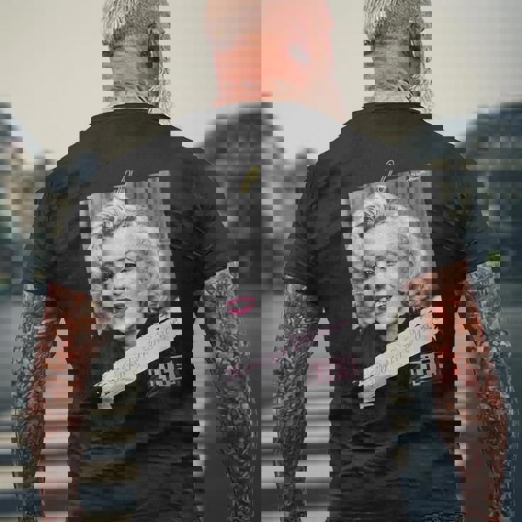 Life Picture Collection マリリン モンロー（1） メンズTシャツ バックプリント 高齢者への贈り物