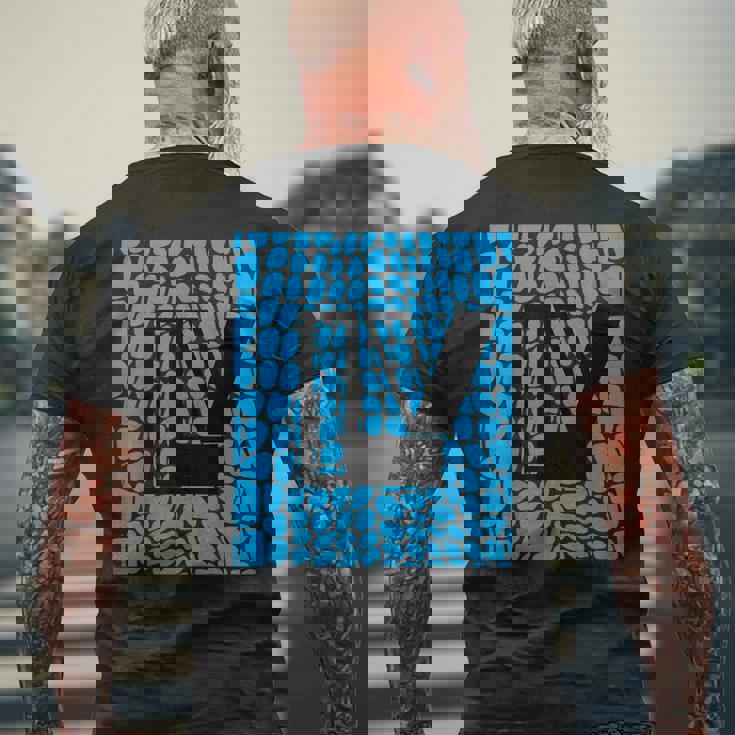 Lv メンズTシャツ バックプリント 高齢者への贈り物