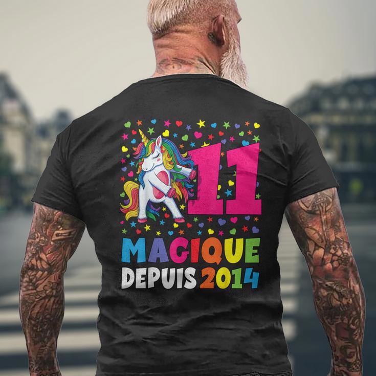 Magique Depuis 2014 Licorne Cadeaux D'anniversaire 11 Ans T-shirt imprimé au dos Cadeaux pour les vieillards