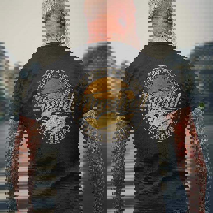 Marshall Tx メンズTシャツ バックプリント 高齢者への贈り物