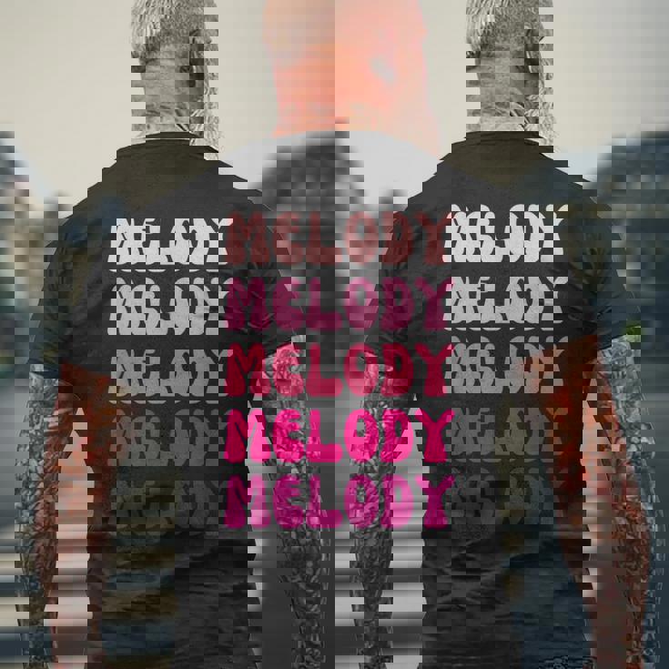 Melody メンズTシャツ バックプリント 高齢者への贈り物