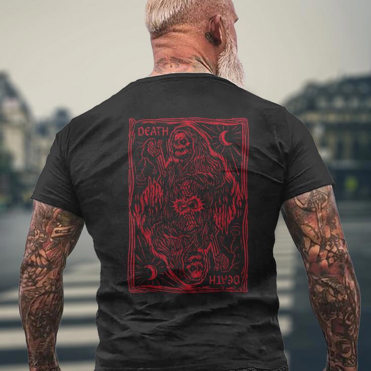 Mort Enfer Illustration atan Diable Rouge Cadeau T-shirt imprimé au dos Cadeaux pour les vieillards