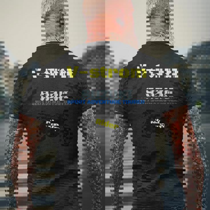 Moto -Strom メンズTシャツ バックプリント 高齢者への贈り物