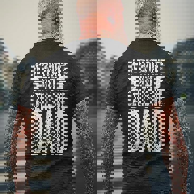 My Favorite Pilot Calls Me Dad シャツ ファニーアビエイター メンズTシャツ バックプリント 高齢者への贈り物