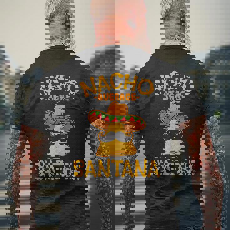 Nacho Averageantana 名前入り 面白いタコス メンズTシャツ バックプリント 高齢者への贈り物