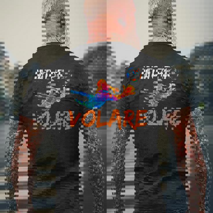 Nato Perolare ゴールキーパー フットボール サッカー メンズTシャツ バックプリント 高齢者への贈り物