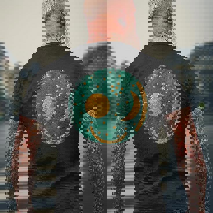 Nebra Heavenly ディスク メンズTシャツ バックプリント 高齢者への贈り物