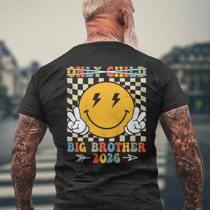 Niños Hijo Único Hermano Mayor 2026 Ascendido A Hermano Mayor 2026 Camiseta Hombre Estampado Espalda Regalos para ancianos