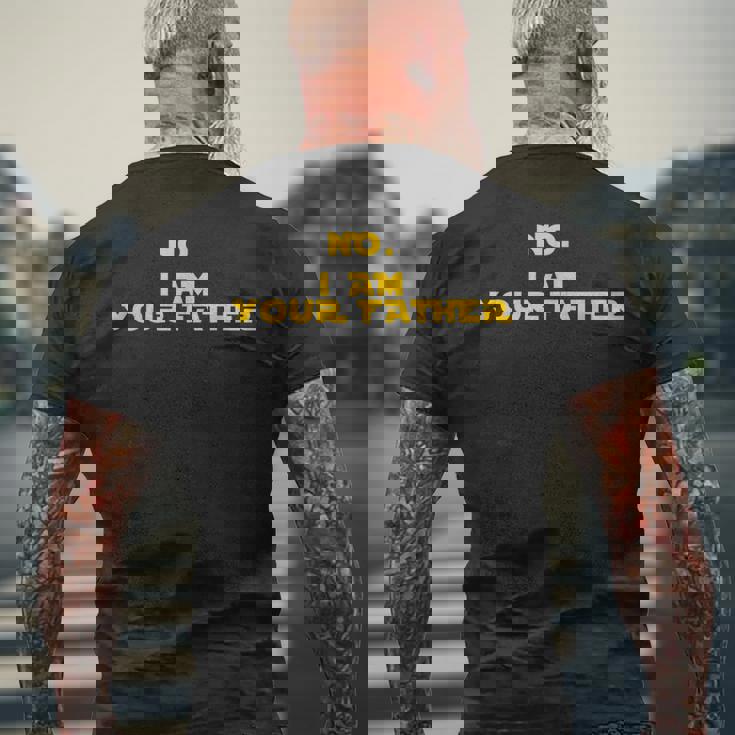 No I Am Your Father From That Movie 引用 メンズTシャツ バックプリント 高齢者への贈り物