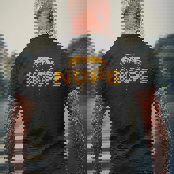Nope Jupiter's Claim 公式ライセンス商品。 メンズTシャツ バックプリント 高齢者への贈り物