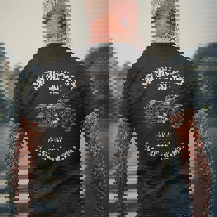 Norton-16H クラシックバイク Ww2 メンズTシャツ バックプリント 高齢者への贈り物