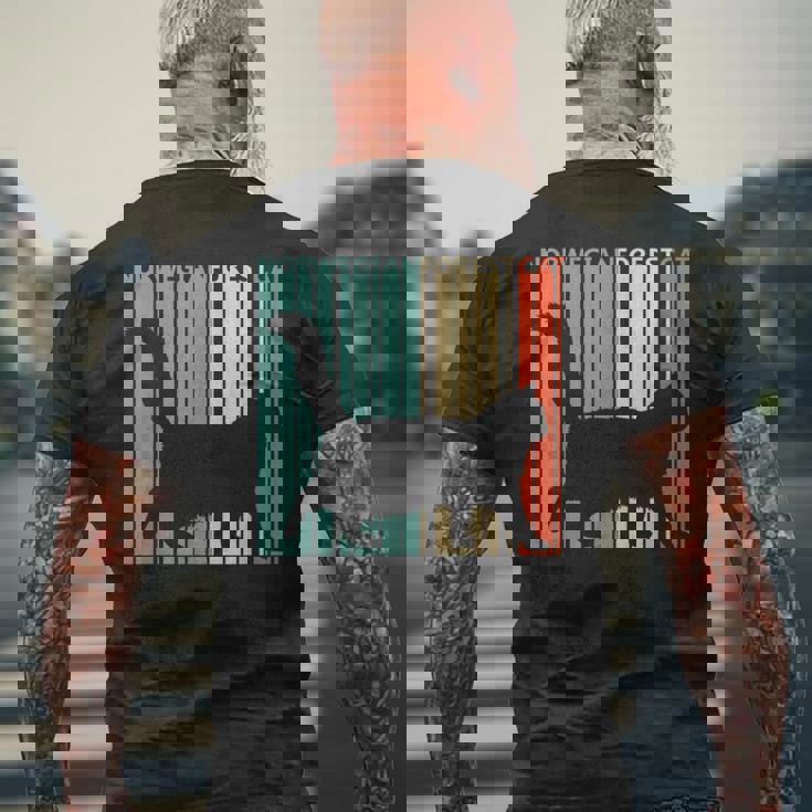 Norwegian Forest Cat ノルウェージャンフォレストキャット メンズTシャツ バックプリント 高齢者への贈り物