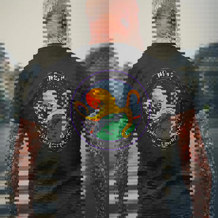 Nrol-39 Usa-247 レーダーイメージングトパーズネットワークスパイ衛星 メンズTシャツ バックプリント 高齢者への贈り物