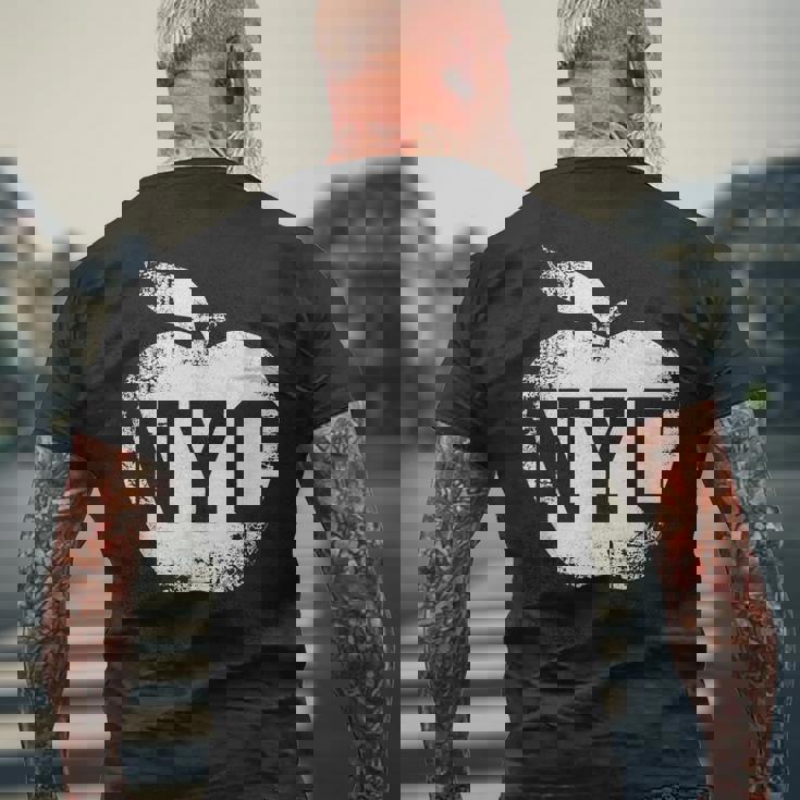 Nyc New York City シャツ レディース メンズ キッズ クール ビッグアップル メンズTシャツ バックプリント 高齢者への贈り物