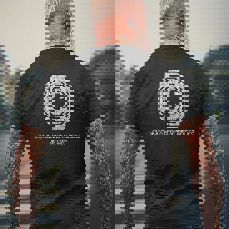 Ocp オムニコンシューマー製品 プレユーズド加工 メンズTシャツ バックプリント 高齢者への贈り物