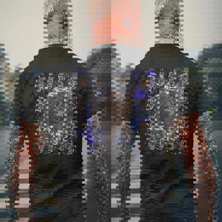 Oiiaa Oiiaa Cat Brainrotiralpining Cat Meme メンズTシャツ バックプリント 高齢者への贈り物