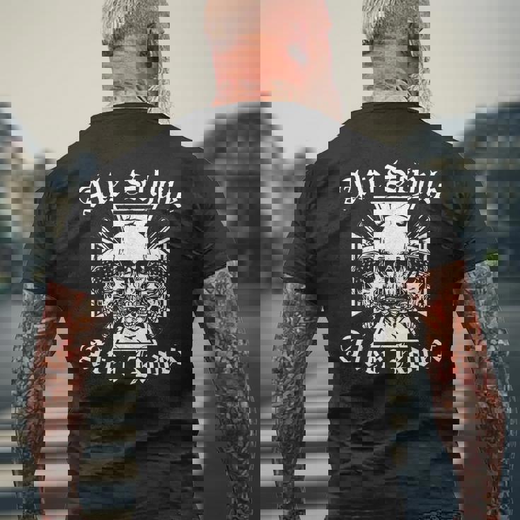 Oldchool Old Code T-Shirt mit Rückendruck Geschenke für alte Männer