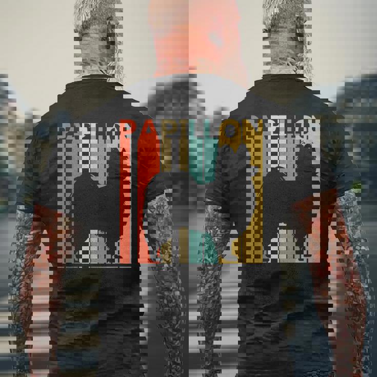 Papillon パピヨン メンズTシャツ バックプリント 高齢者への贈り物