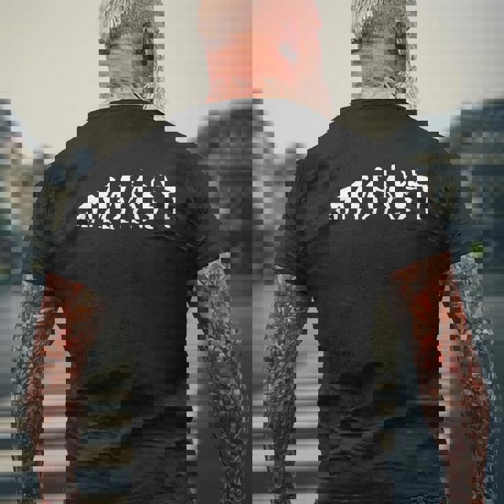 Phasmophobia Evolution 面白いカブトムシデザイン メンズTシャツ バックプリント 高齢者への贈り物