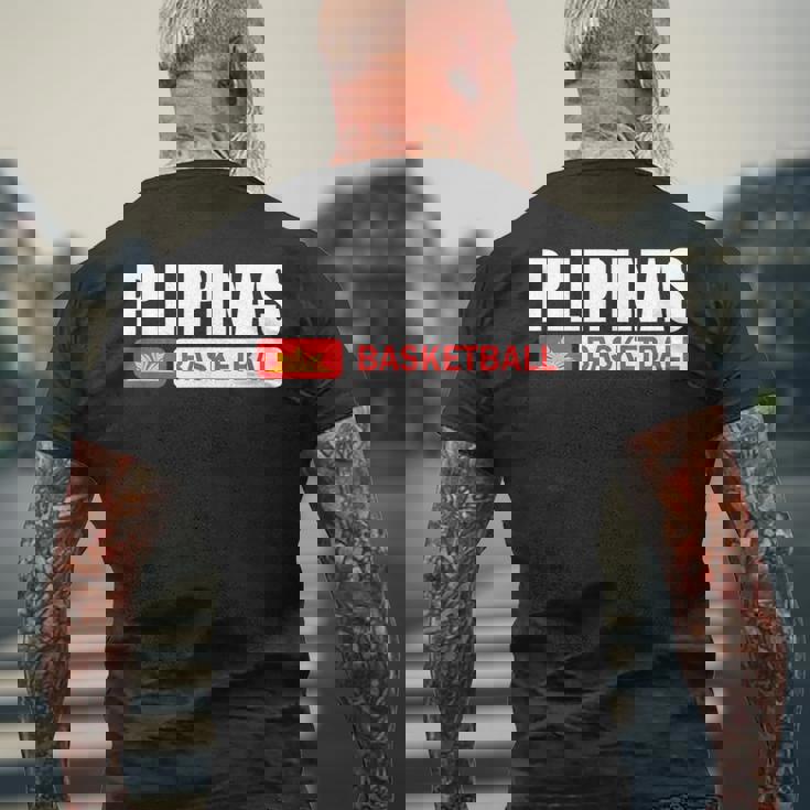 Pilipinas バスケットボール Gilas Philippines シャツ メンズTシャツ バックプリント 高齢者への贈り物