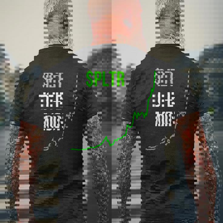 Pltr トゥザムーンストックティッカー Wsb 面白いミーム メンズTシャツ バックプリント 高齢者への贈り物