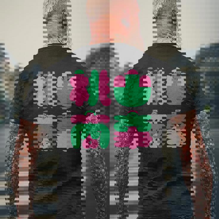 Podcast “桃山商事” Charcoal メンズTシャツ バックプリント 高齢者への贈り物