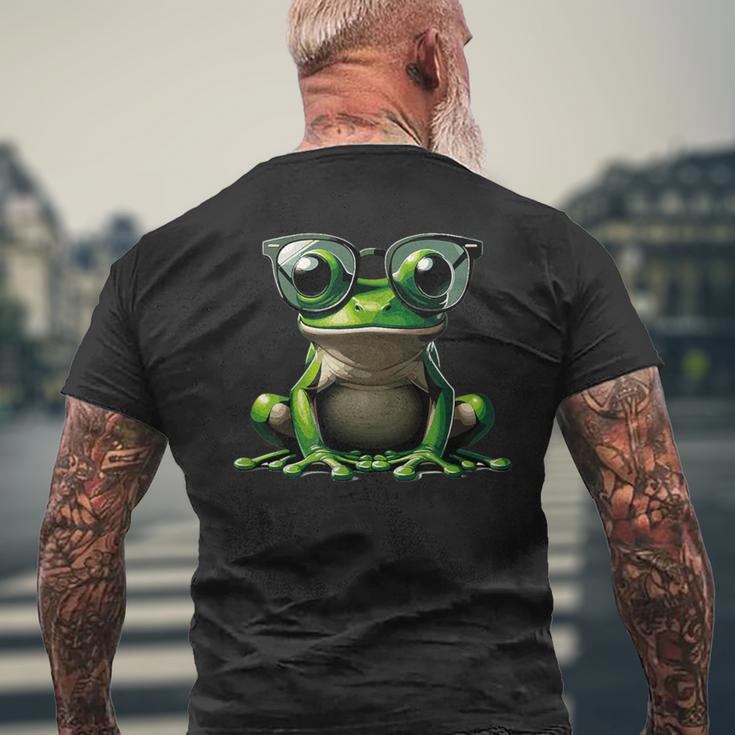 Ranaerde Con Gafas Deol Divertido Reptil Herpetología Amor Camiseta Hombre Estampado Espalda Regalos para ancianos