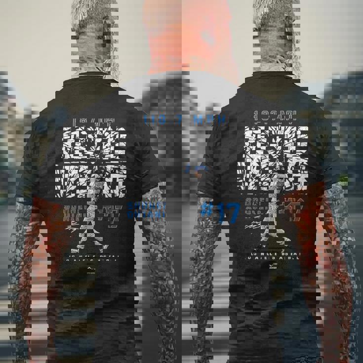 Record Breakerhohei Ohtani Los Angeles Mlbpa メンズTシャツ バックプリント 高齢者への贈り物