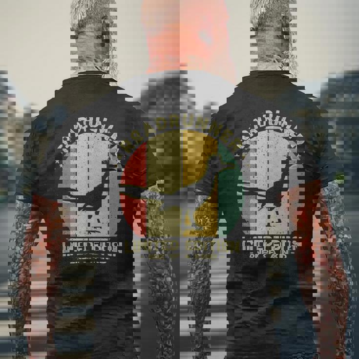 Roadrunner Lover ヴィンテージ アンティーク調 ロードランナー メンズTシャツ バックプリント 高齢者への贈り物