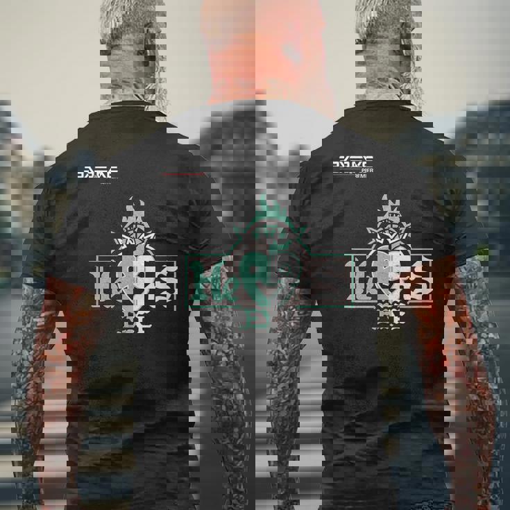 Saitama HeartsExe_1_木下大輝 メンズTシャツ バックプリント 高齢者への贈り物