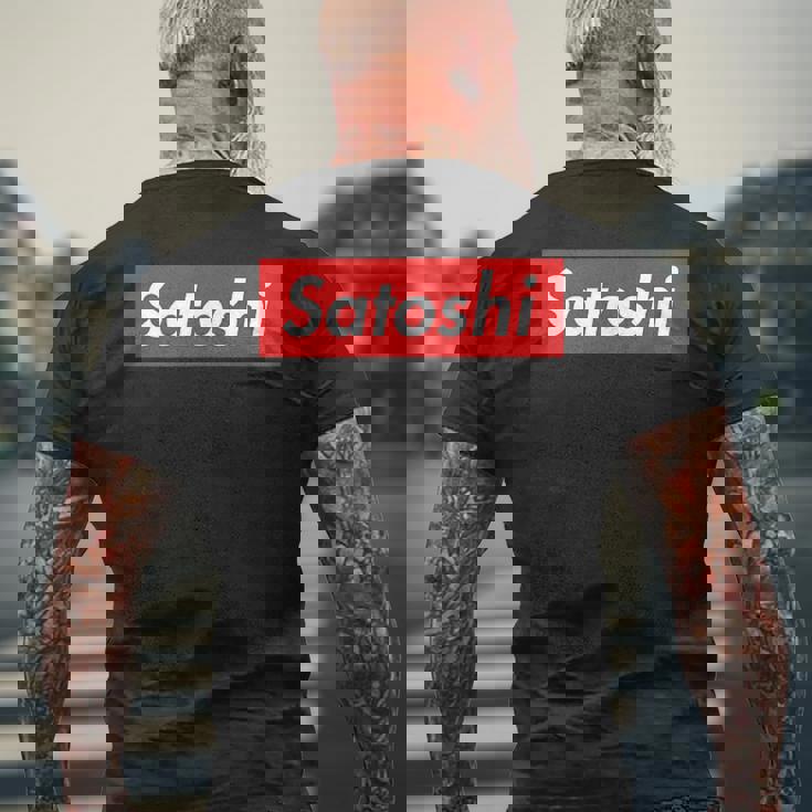 Satoshiupreme uper Meme メンズTシャツ バックプリント 高齢者への贈り物