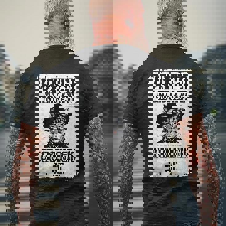 Schrodinger's Cat Wanted Physics シャツ 理科教師 メンズTシャツ バックプリント 高齢者への贈り物