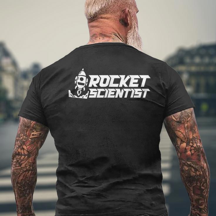 Science Des Fuséescientifique Fusée Aérospatiale T-shirt imprimé au dos Cadeaux pour les vieillards
