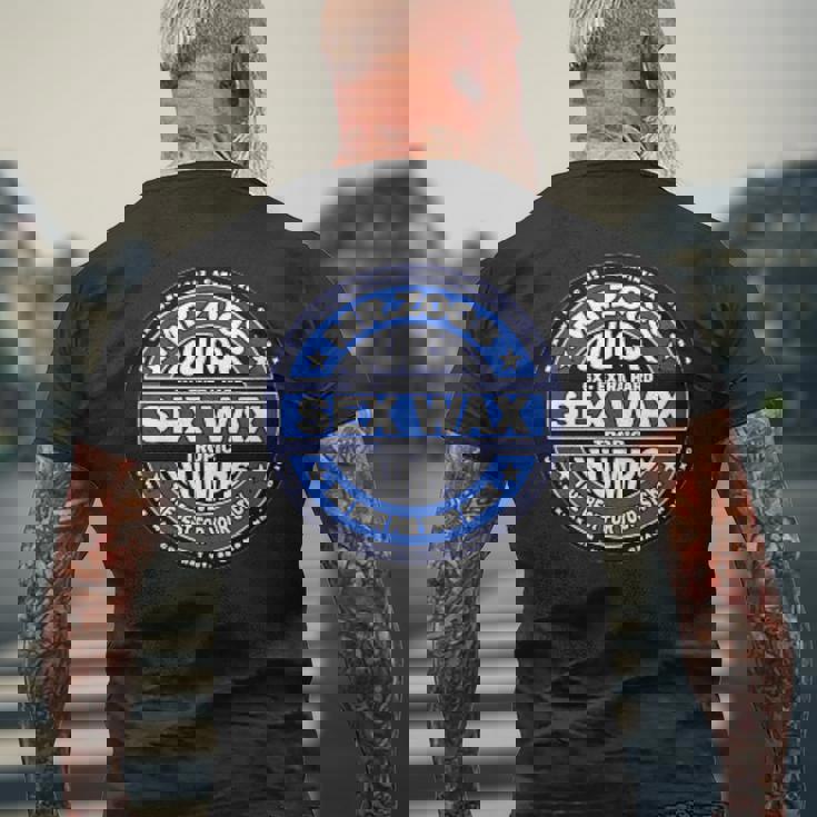 Sex Wax サマー サーフ ビーチ クラブ アパレル メンズTシャツ バックプリント 高齢者への贈り物